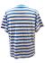 Fair Trade 100% Cotton Classic Stripey Blue / White Mens T Shirt