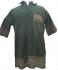Green Traditional Blockprint Cotton Mens Short Sleeve Shirt - Fair Trade