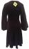 Chocolate Brown Vintage Velvet V Neck Party Dress - Fair Trade