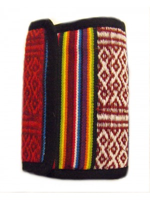 Rainbow Wallet - Handmade in Nepal - Stylish, Colourful & Fair Trade - 100% cotton