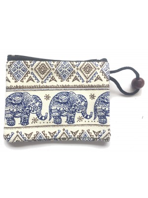 Cute Elephant Design Childrens Coin Purse - Fair Trade - Available in 3 colours