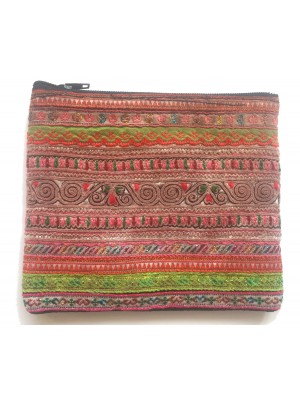 Hmong Lao Hill Tribe Beautiful Glittery Tribal Purse - Fair Trade Hmong Lao Hill Tribe Beautiful Glittery Tribal Purse - Fair Trade