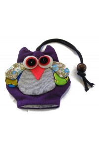 Cute Owl Design Key Holder / Key Case - Fair Trade