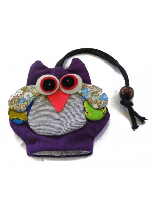 Cute Owl Design Key Holder / Key Case - Fair Trade