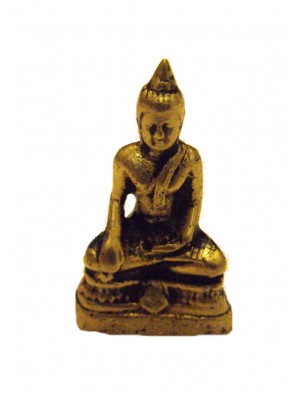 Fair Trade Hand Cast Brass Buddha Figurine from Kathmandu, Nepal Fair Trade Hand Cast Brass Buddha Figurine from Kathmandu, Nepal