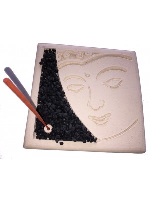 Zen Garden Buddha Incense Holder - Fair Trade Zen Garden Buddha Incense Holder - Fair Trade