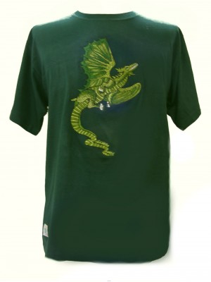 Fair Trade Embroidered Green Dragon T Shirt ( Green T Shirt) Fair Trade Embroidered Green Dragon T Shirt ( Green T Shirt)