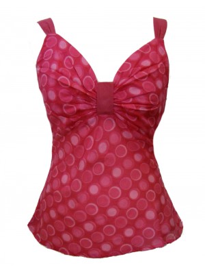 100% Cotton Beautiful Geometric Print Karen Strappy Top - Fair Trade