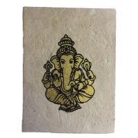 Fair Trade Handmade Nepali Lokta Paper Lord Ganesh Notebook Fair Trade Handmade Nepali Lokta Paper Lord Ganesh Notebook
