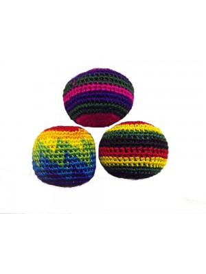 Set of 3 colouful juggling balls! Perfect for beginners and pro's (colours are assorted) - Fair Trade