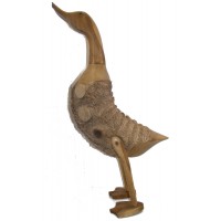 Big Grandaddy Duck - Hand Carved Bamboo Root Giant Duck