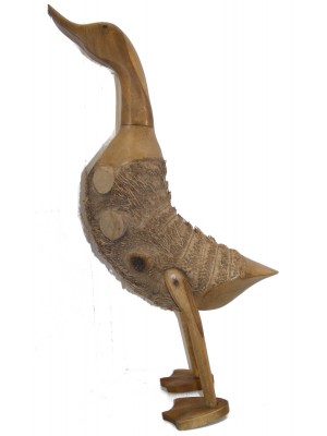 Big Grandaddy Duck - Hand Carved Bamboo Root Giant Duck