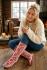 Afghan Slipper Socks -Genuine  - Fair Trade - Handknitted 
