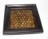 Set of 4 Stylish Rattan and Dark Wood Coasters - Fair Trade