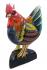 Wooden Cock & Hen / Chicken Statue / Carving / Ornament - Hand carved, Hand painted - Fair Trade