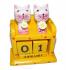 Fair Trade Perpetual Wooden Cat Calendar