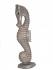 Shabby Chic Hand Carved Natural Wooden Seahorses - choice of 3 sizes - Fair Trade