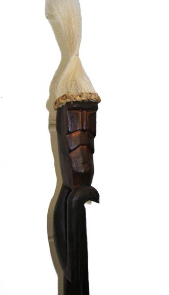Fair Trade Hand Carved Wooden Papua Tribal Warrior Carving / Sculpture  - choice of 2 sizes