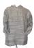 Handspun Cotton Nepalese Baja Jerga Style Hoodie - Green / White Stripes - Fair Trade