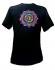 Fair Trade Embroidered Yin Yang Mandala T Shirt ( Black T Shirt)