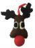 Cute Fair Trade Felt Rudolph Christmas Decoration