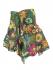 Fair Trade Colourful Short Cotton Belinda Elasticated  Jungli  Skirt - Olive