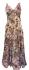 Bold Ethnic Print 100% Cotton Cream Annabel Summer Maxi Dress - Fair Trade